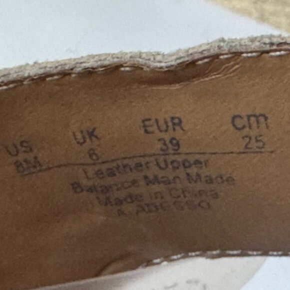 American Rag Suede Ankle Booties Slingback Heeled Casual Tan Shoes - size 8 - Picture 4 of 4